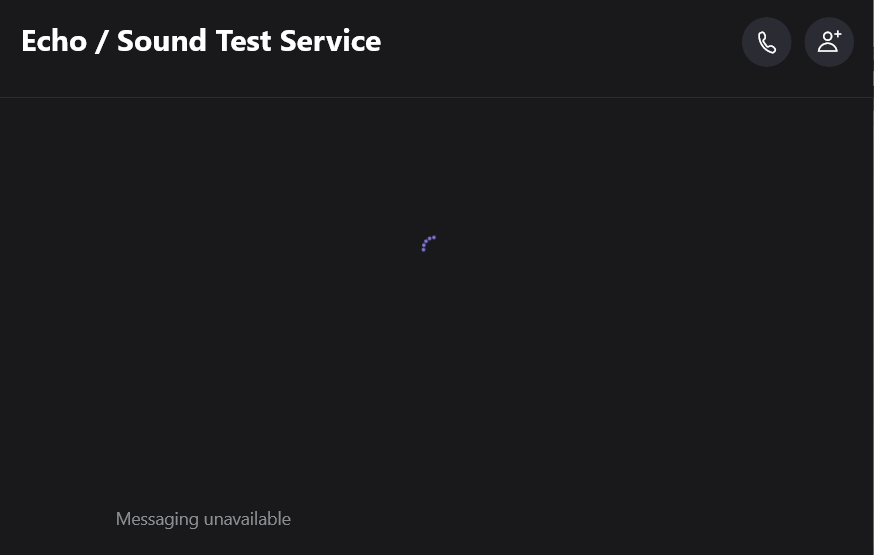 skype, no connection, echo service, screen shot