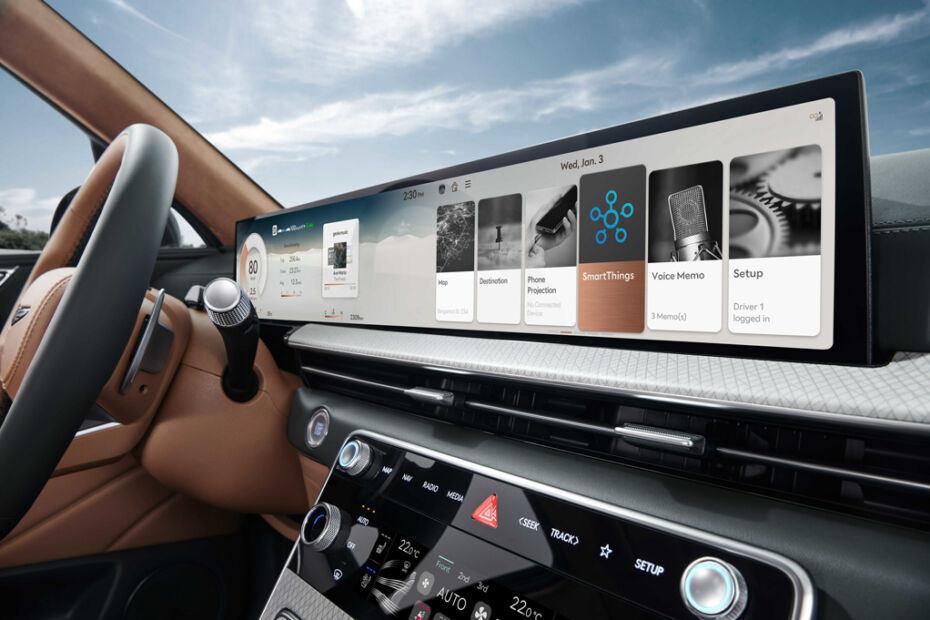 samsung smartthings car dashboard